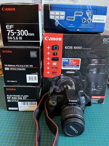 Digitalkamera canon eos set - digitalkamera,